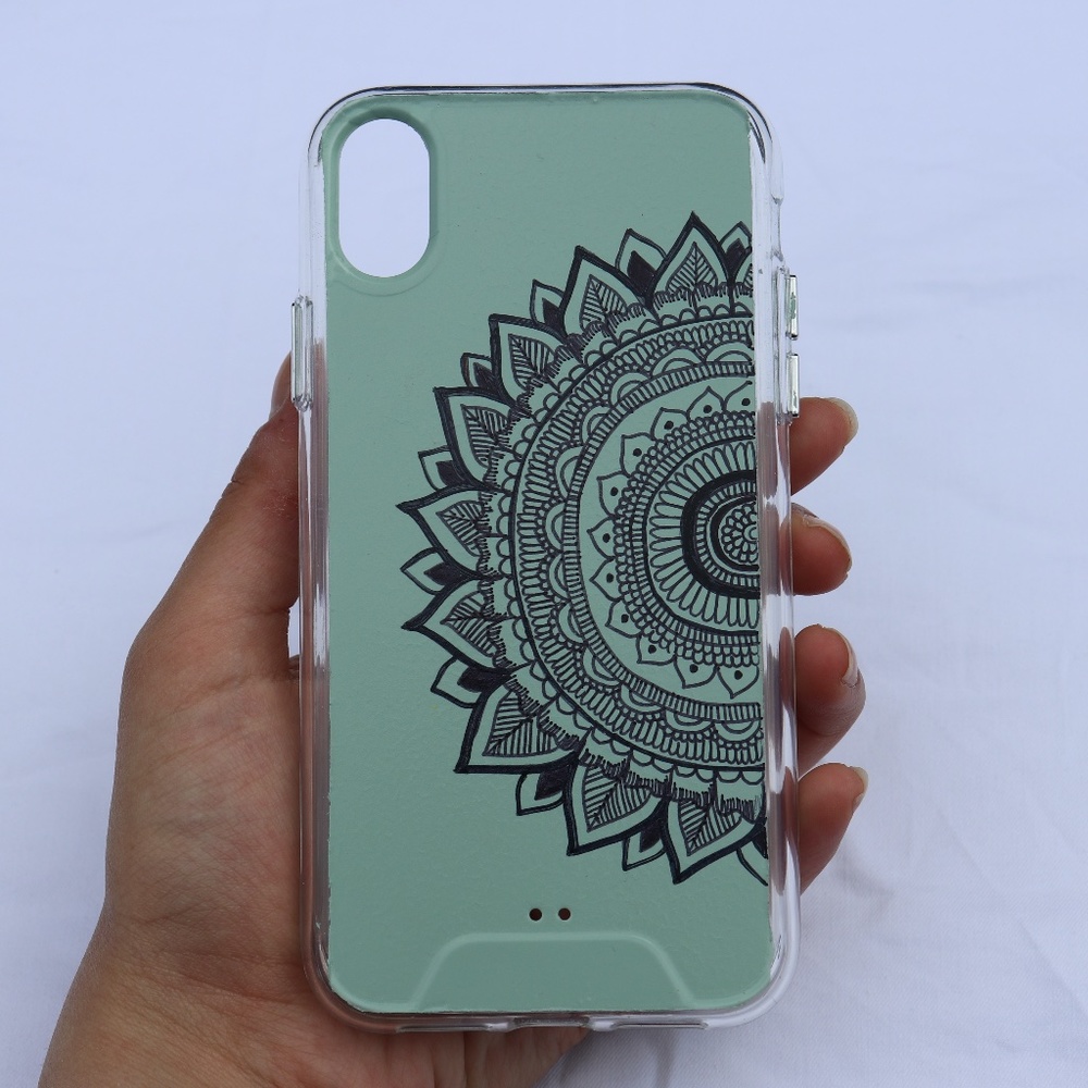 Handmade Zentangle Phone Case